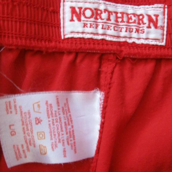 vintage Northern Reflections red cotton pants - Picture 3 of 3